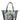 Amor Custom Gifts Leather Tote Bag - Peaceful Virgin Mary Roses - Amor Custom Gifts