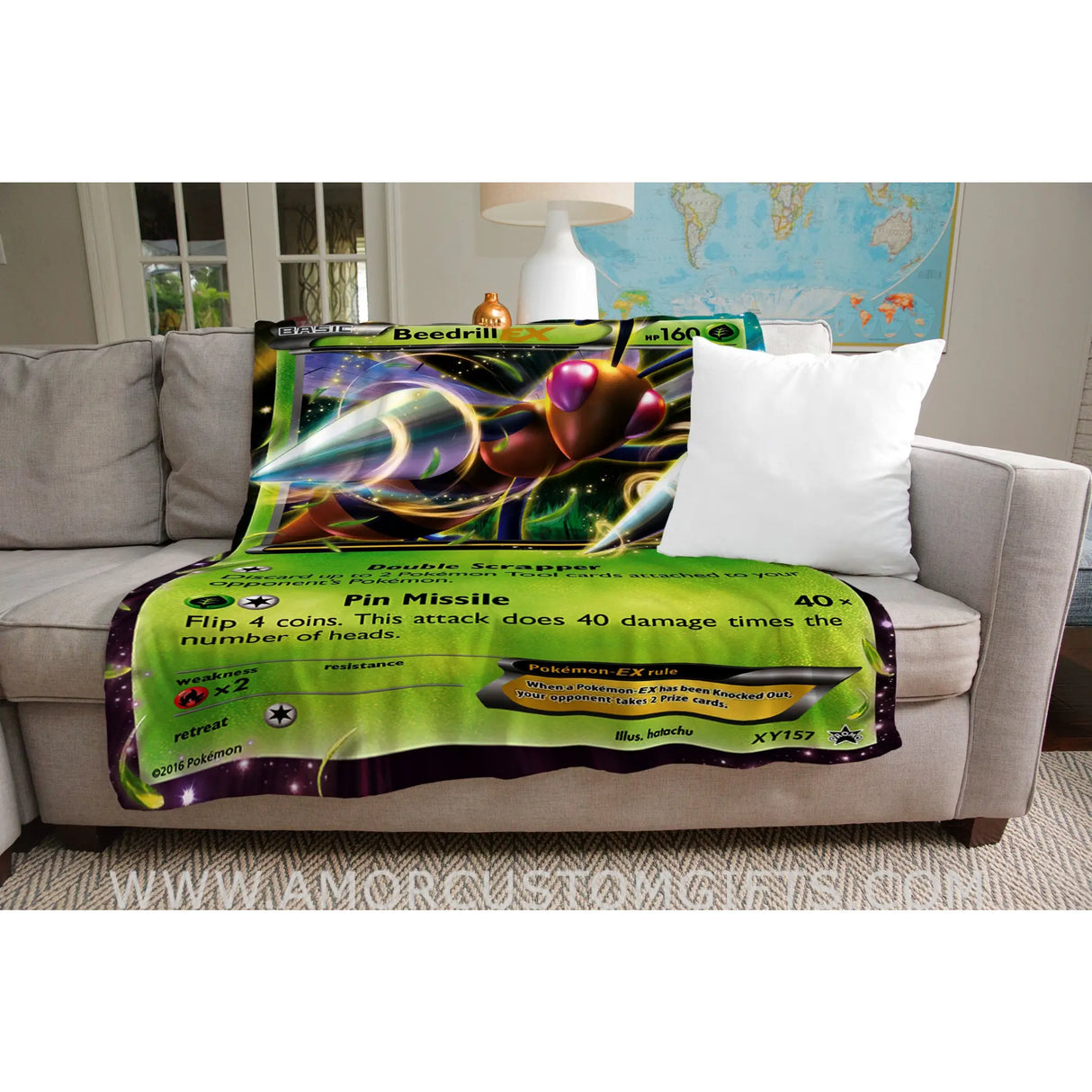 Beedrill Ex Xy Series Blanket 50’X60’