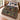 Personalized Midnight Conservatory Library woven blanket laid across a white bed