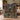 Personalized Midnight Conservatory Library woven blanket held by a couple in a bedroom