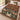 Personalized Twelve Days of Christmas pear tree woven blanket laid across a white bed