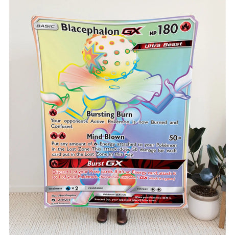 Blacephalon Gx Sun & Moon Series Blanket 30X40
