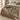 Black Cat & Kitten Rosehip Garden woven blanket spread on a bed