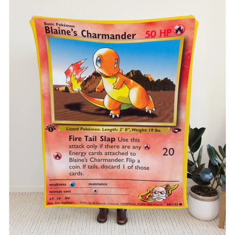 Blaine’s Charmander Blanket 30X40