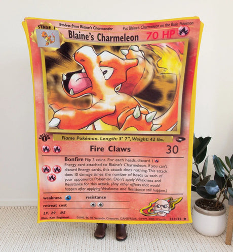 Blaine’s Charmeleon Blanket 30X40