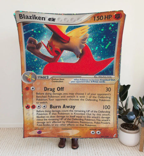 Blaziken Ex Ex Series Blanket 30X40