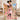 Girl holding a personalized Paris patisserie mouse-ear girl photo blanket with name MAYA