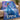 Custom face and name ice princess fleece throw draped over a sofa