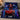 Custom face Iron Man neon race car fleece throw draped over a sofa with name LEO