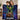 Mom and boy holding a custom face and name Hulk boy neon night Mater race fleece blanket with name MASON