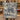 Couple holding a personalized Blue Cream Nativity woven blanket with custom names woven in