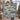 Blue Northwoods Moose Christmas woven blanket personalized with custom family name, sample view 1