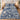 Blue Road to Bethlehem Nativity comforter set with 2 matching pillowcases on a bed in a festive bedroom