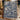 Blue Road to Bethlehem Pattern woven blanket with custom family name, room view