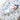 Bailey's Blue Floral Oversized Swaddle Blanket - Amor Custom Gifts
