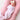 Personalized Blush Baby Name Swaddle Blanket - Amor Custom Gifts
