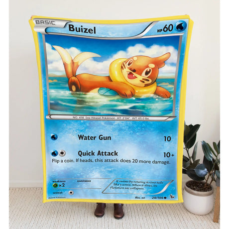 Buizel Xy Series Blanket 30X40