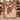 Holding a personalized Burgundy Ivory Nutcracker woven blanket with custom family name woven in