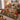 Candlelit Christmas Conservatory quilt bedding set with 2 matching pillowcases on a bed with Christmas decor