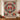 Cardinal wreath woven blanket displayed as a Christmas wall tapestry