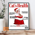Posters, Prints, & Visual Artwork Cat Lovers - Christmas Cat Magazine 10 - Personalized Pet Poster Canvas Print