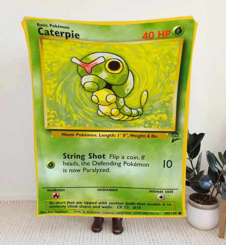 Caterpie Base Series Blanket 30’X40’