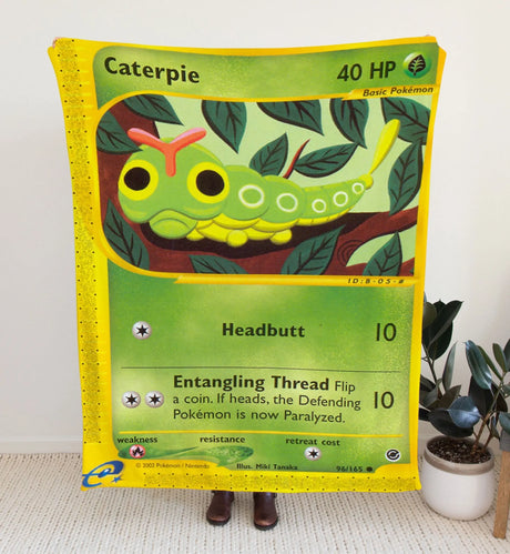 Caterpie E-Card Series Blanket 30X40