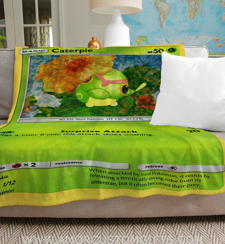 Caterpie Other Series Blanket 50’X60’
