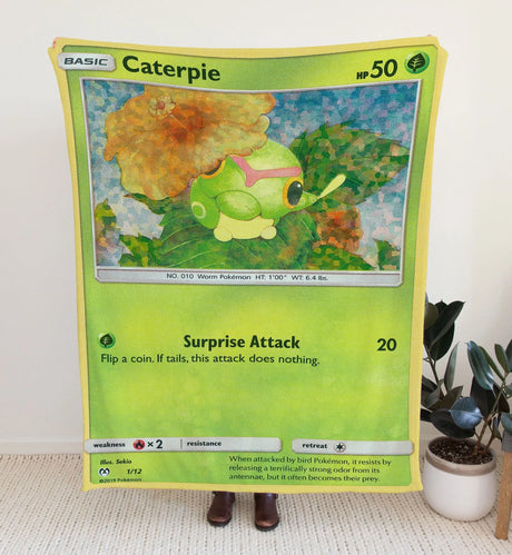 Caterpie Other Series Sherpa Blanket 50’X60’