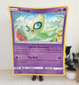 Celebi Sun & Moon Series Blanket | Custom Pk Trading Card Personalize Anime Fan Gift 30X40