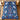 Celestial Blue Christmas Grove duvet cover set with 2 matching pillowcases on a bed in a festive bedroom