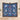 Celestial Blue Christmas Grove woven blanket design shown without a name, held up in a bright room