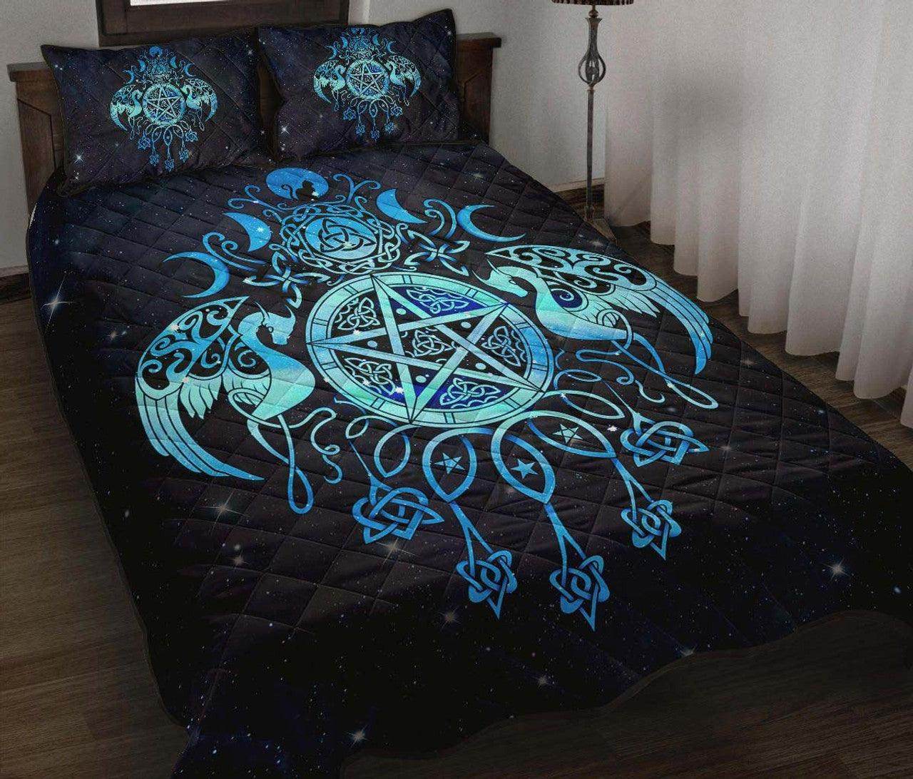 Third Eye Quilt Bed Set - Christmas/Birthday Gift Idea for Witch Lovers main image 0