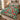 Ceramic Christmas Tree Squirrels quilt bedding set with 2 matching pillowcases on a bed with holiday decor