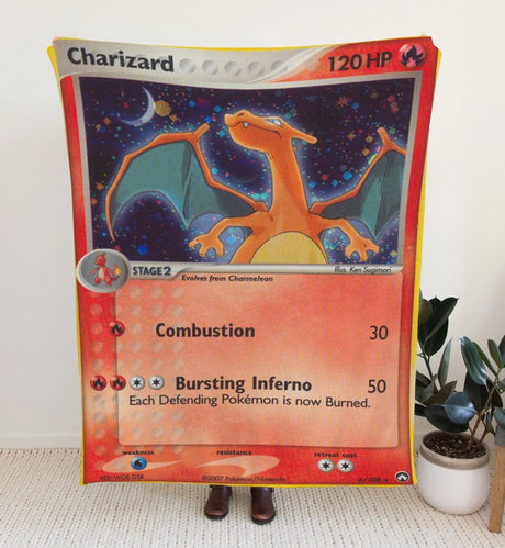 Charizard Ex Series Blanket 30X40