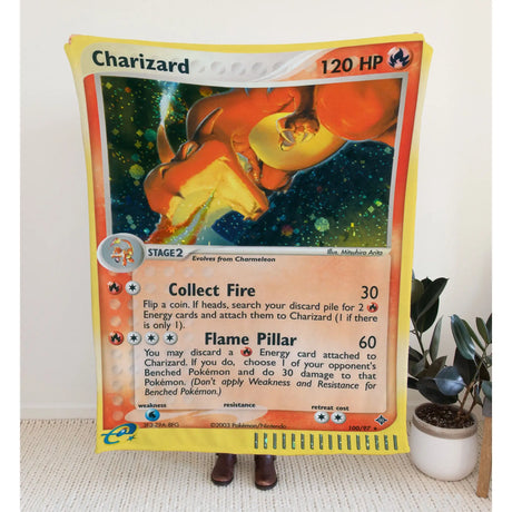 Charizard Ex Series Blanket 30X40