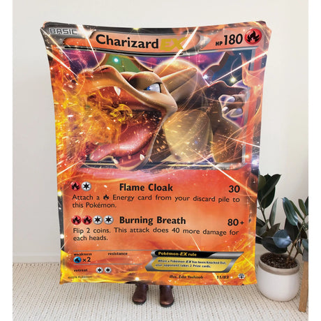 Charizard Ex Xy Series Blanket 30X40