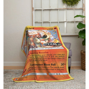 Charizard Sun & Moon Series Blanket 60X80