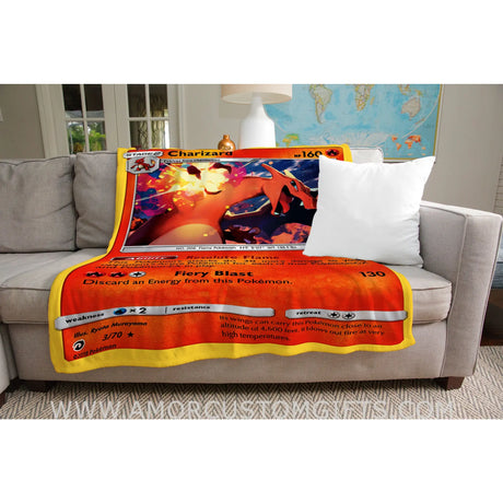 Charizard Sun & Moon Series Blanket 50X60