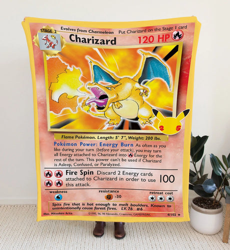 Charizard Sword & Shield Series Blanket 30’X40’