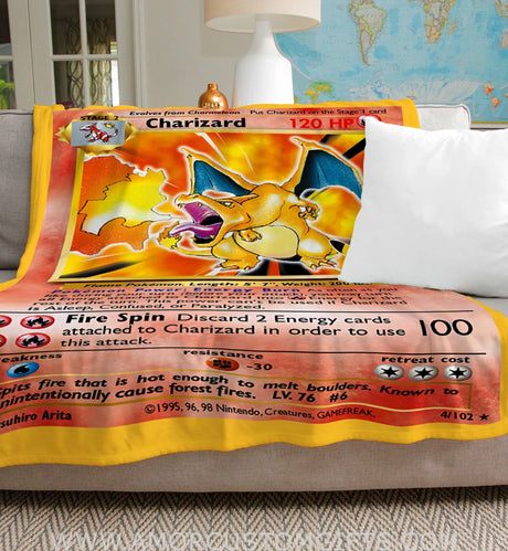 Charizard Sword & Shield Series Blanket 50’X60’