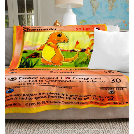 Charmander Base Series Blanket 50’X60’