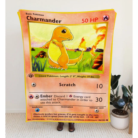 Charmander Base Series Blanket 30’X40’