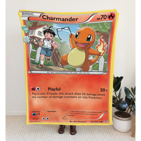 Charmander Xy Series Blanket 30X40