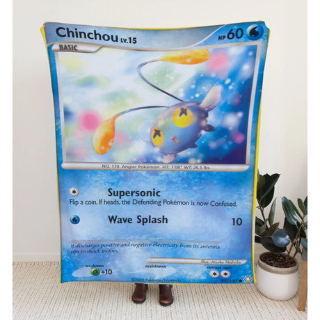 Chinchou Diamond & Pearl Series Blanket 30X40