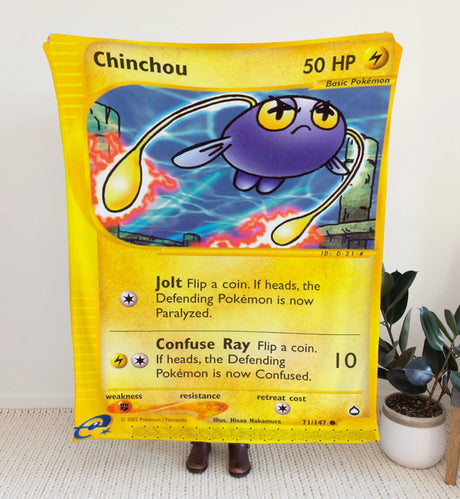 Chinchou E-Card Series Blanket 30X40