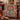 Christmas Cactus Cardinal Tree woven blanket personalized with custom family name, room view 3