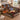 Christmas Eve Library quilt bedding set with 2 matching pillowcases in a cozy holiday bedroom