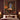 Christmas Eve library woven blanket displayed as a Christmas wall tapestry above a bed