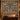 Christmas Mice Gift Wrapping woven blanket displayed as a wall tapestry above a console